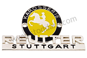 Reutter Badge, Cast Alloy For Early Pre-A 