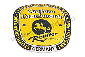 Large Reutter Badge For 356A 