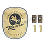Small Reutter Badge For 356B Comes  with Rivets and Retaining Clips