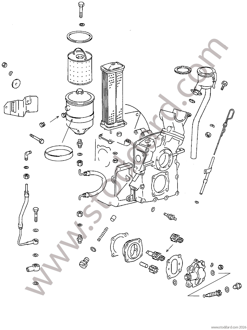 OIL COOLER / OIL FILTER / OIL PUMP / OIL HOSE / OIL DIP TUBE / BREATHER ...