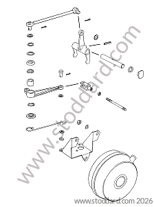 SPORTOMATIC SELECTOR FORK / CLUTCH MECHANISM for Porsche 911 65-69 &bull; 1968 &bull; 2.0L &bull; Coupe &bull; Automatic Gearbox