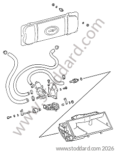 VACUUM SYSTEM FOR SPORTOMATIC / K-JETRONIC  for Porsche 911 70-73 &bull; 1972 &bull; 2.4T-K &bull; Coupe &bull; Automatic Gearbox