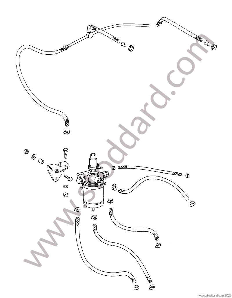FUEL SUPPLY ENGINE - Porsche 911 70-73 / 1972 / 2.4T-K / Coupe / Manual ...