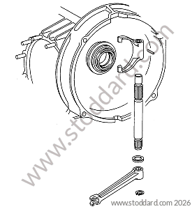 CLUTCH RELEASE for Porsche 911 70-73 &bull; 1972 &bull; 2.4T-E &bull; Coupe &bull; Manual Gearbox, 4 Speed