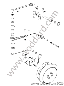 SPORTOMATIC GEAR SHIFT MECHANISM for Porsche 911 70-73 &bull; 1970 &bull; 2.2T &bull; Coupe &bull; Automatic Gearbox