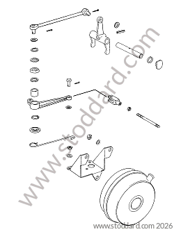 SPORTOMATIC GEAR SHIFT MECHANISM for Porsche 911 70-73 &bull; 1972 &bull; 2.4E &bull; Targa &bull; Automatic Gearbox