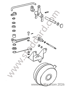 CLUTCH RELEASE SPORTOMATIC for Porsche 911 74-77 + 912E &bull; 1974 &bull; 2.7 &bull; Coupe &bull; Automatic Gearbox