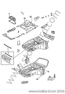 FRAME FRONT for Porsche 911 84-86 &bull; 1984 &bull; 3.2 &bull; Coupe &bull; Manual Gearbox, 5 Speed