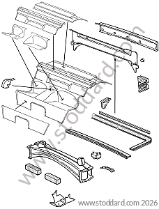 FRAME REAR for Porsche 911 84-86 &bull; 1984 &bull; 3.2 &bull; Coupe &bull; Manual Gearbox, 5 Speed