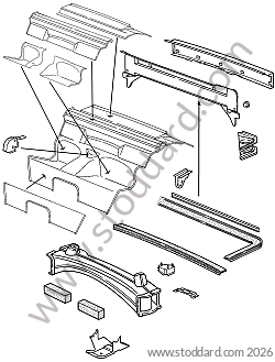 FRAME REAR for Porsche 911 84-86 &bull; 1984 &bull; 3.2 &bull; Coupe &bull; Manual Gearbox, 5 Speed