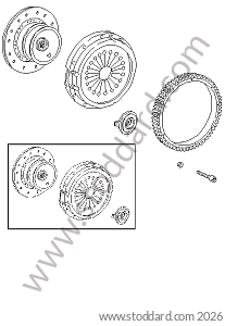CLUTCH / CLUTCH KIT for Porsche 911 87-89 &bull; 1987 &bull; 3.2 G50 &bull; Coupe &bull; Manual Gearbox, 5 Speed