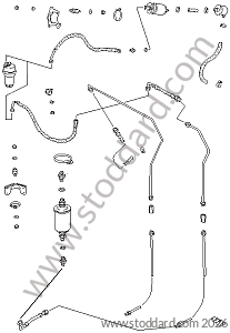 FUEL SYSTEM for Porsche 924 76-79 &bull; 1979 &bull; 924 2.0 &bull; Coupe &bull; Manual Gearbox, 4 Speed