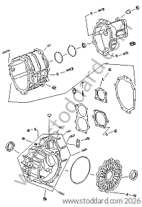 REPLACEMENT TRANSMISSION TRANSMISSION CASE MANUAL TRANSMISSION for Porsche 924 80-85 &bull; 1980 &bull; 924 Turbo &bull; Coupe &bull; Manual Gearbox, 5 Speed