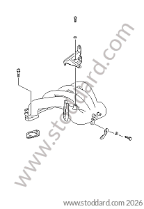 INTAKE MANIFOLD / GASKET for Porsche 924S &bull; 1986 &bull; 924S 2.5 &bull; Coupe &bull; Manual Gearbox, 5 Speed