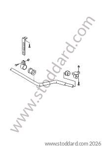 STABILISER for Porsche 924S &bull; 1986 &bull; 924S 2.5 &bull; Coupe &bull; Manual Gearbox, 5 Speed