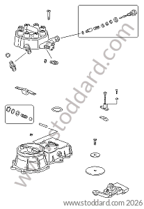 DISTRIBUTOR DOSER / SENSOR PLATE for Porsche 928 83-86 &bull; 1983 &bull; 928 4.7S &bull; Coupe &bull; Manual Gearbox, 5 Speed