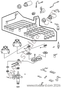 ENGINE ELECTRICS for Porsche 928 83-86 &bull; 1984 &bull; 928 4.7S &bull; Coupe &bull; Manual Gearbox, 5 Speed