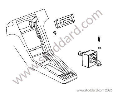 REPAIR KIT FOR LCD SCREEN OF DIGITAL DISPLAY CLOCK for Porsche 928 83-86 &bull; 1983 &bull; 928 4.7S &bull; Coupe &bull; Manual Gearbox, 5 Speed