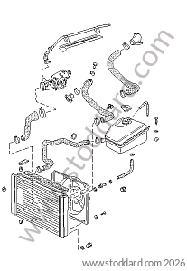 WATER COOLED for Porsche 944 82-85 &bull; 1985 &bull; 944 2.5 Serie 1 &bull; Coupe &bull; Manual Gearbox, 5 Speed