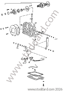 TRANSMISSION CASE - AUTOMATIC TRANSMISSION for Porsche 944 82-85 &bull; 1982 &bull; 944 2.5 &bull; Coupe &bull; Automatic Gearbox