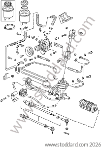 POWER ASSISTED STEERING for Porsche 944 82-85 &bull; 1985 &bull; 944 2.5 Serie 1 &bull; Coupe &bull; Manual Gearbox, 5 Speed