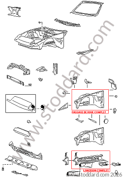 BODY FRONT SECTION for Porsche 944 85-88 &bull; 1988 &bull; 944 Turbo S &bull; Coupe &bull; Manual Gearbox, 5 Speed