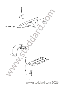 WING for Porsche 944 85-88 &bull; 1987 &bull; 944 S &bull; Coupe &bull; Manual Gearbox, 5 Speed
