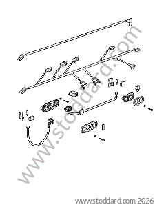 BUTTON FOR ELECTRIC SEAT, NOT SPORTS for Porsche 944 85-88 &bull; 1985 &bull; 944 2.5 Serie 2 &bull; Coupe &bull; Manual Gearbox, 5 Speed