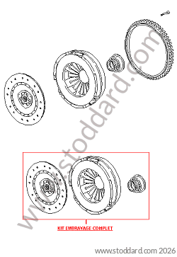 CLUTCH - CLUTCH KIT for Porsche 944 89-91 &bull; 1989 &bull; 944 S2 &bull; Cabrio &bull; Manual Gearbox, 5 Speed