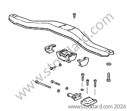 TRANSMISSION SUSPENSION AUTOMATIC TRANSMISSION for Porsche 944 89-91 &bull; 1989 &bull; 944 2.7 &bull; Coupe &bull; Automatic Gearbox
