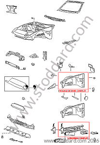BODY FRONT SECTION for Porsche 944 89-91 &bull; 1989 &bull; 944 2.7 &bull; Coupe &bull; Manual Gearbox, 5 Speed