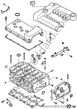 CYLINDER HEAD / STUD / PLUG / GASKET / CASING / TRANSMITTER for Porsche Cayenne 955 03-06 &bull; 2003 &bull; Cayenne V6 &bull; Manual Gearbox, 6 Speed
