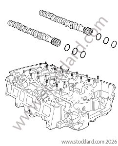 CAMSHAFT  for Porsche Cayenne 957 07-10 &bull; 2010 &bull; Cayenne V6 &bull; Automatic Gearbox