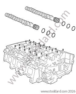 CAMSHAFT  for Porsche Cayenne 957 07-10 &bull; 2010 &bull; Cayenne V6 &bull; Automatic Gearbox