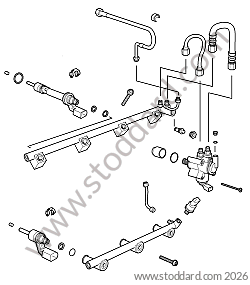 INJECTOR / INJECTION HARNESS for Porsche Cayenne 957 07-10 &bull; 2010 &bull; Cayenne V6 &bull; Automatic Gearbox