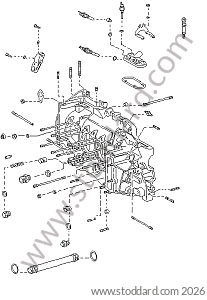 CRANKCASE 964 for Porsche 964 &bull; 1989 &bull; 964 Carrera 4 &bull; Coupe &bull; Manual Gearbox, 5 Speed