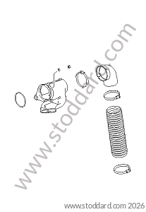 HEATING AIR SUPPLY for Porsche 964 &bull; 1989 &bull; 964 Carrera 4 &bull; Coupe &bull; Manual Gearbox, 5 Speed