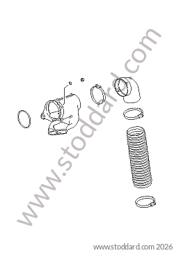 HEATING AIR SUPPLY for Porsche 964 &bull; 1989 &bull; 964 Carrera 4 &bull; Coupe &bull; Manual Gearbox, 5 Speed