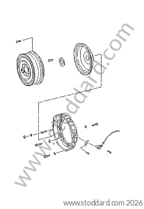 TORQUE CONVERTER FOR AUTOMATIC GEARBOX for Porsche 964 &bull; 1990 &bull; 964 Carrera 2 &bull; Coupe &bull; Automatic Gearbox