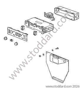 CONTROL SWITCH DRIVER for Porsche 964 &bull; 1989 &bull; 964 Carrera 4 &bull; Coupe &bull; Manual Gearbox, 5 Speed
