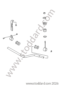 STABILISER for Porsche 968 &bull; 1992 &bull; 968 &bull; Coupe &bull; Manual Gearbox, 6 Speed