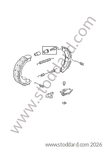HANDBRAKE for Porsche 968 &bull; 1992 &bull; 968 &bull; Coupe &bull; Manual Gearbox, 6 Speed