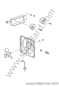 FAN / RESISTOR for Porsche 968 &bull; 1992 &bull; 968 &bull; Coupe &bull; Manual Gearbox, 6 Speed