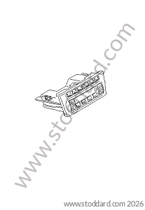 CONTROL ELEMENT for Porsche Boxster 987 05-08 &bull; 2005 &bull; Boxster 2.7 &bull; Cabrio &bull; Manual Gearbox, 5 Speed