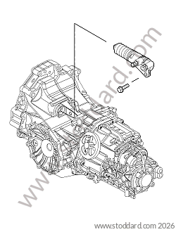 CLUTCH SLAVE CYLINDER for Porsche Boxster 987 09-12 &bull; 2009 &bull; Boxster S 3.4 &bull; Cabrio &bull; Manual Gearbox, 6 Speed