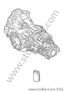 GEARBOX / OIL for Porsche Boxster 987 09-12 &bull; 2012 &bull; Boxster S 3.4 Black Edition &bull; Cabrio &bull; Manual Gearbox, 6 Speed