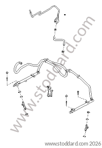 INJECTOR / INJECTION HARNESS for Porsche Cayman 987C 06-08 &bull; 2006 &bull; Cayman S 3.4 &bull; Manual Gearbox, 6 Speed