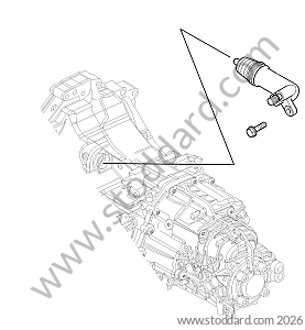 CLUTCH SLAVE CYLINDER for Porsche Cayman 987C 06-08 &bull; 2007 &bull; Cayman 2.7 &bull; Manual Gearbox, 5 Speed