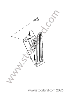 ACCELERATOR PEDAL for Porsche Cayman 987C 06-08 &bull; 2006 &bull; Cayman S 3.4 &bull; Manual Gearbox, 6 Speed
