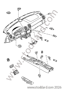 SWITCH / SENSOR / SELECTOR SWITCH for Porsche Cayman 987C 06-08 &bull; 2006 &bull; Cayman S 3.4 &bull; Manual Gearbox, 6 Speed